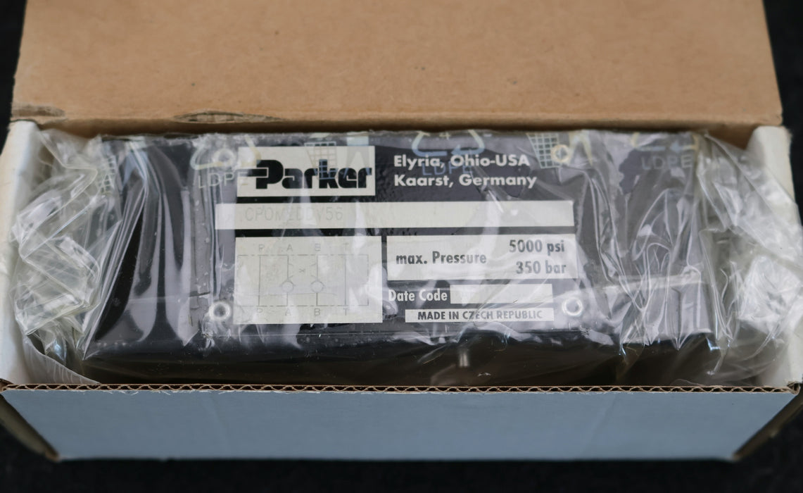 Bild des Artikels PARKER-Rückschlagventil-CPOM2DDV56-max.-5000Psi-/-350bar-unbenutzt-in-OVP