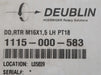 Bild des Artikels DEUBLIN-Drehdurchführung-1115-000-583-DD,-RTR-M16x1,5-LH-PT18-unbenutzt-in-OVP