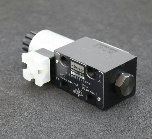 Bild des Artikels PARKER-Wegeventil-D1VW004ENJW91-24V-1,29A-Tmax.-210bar-P.A.B-max.-350bar