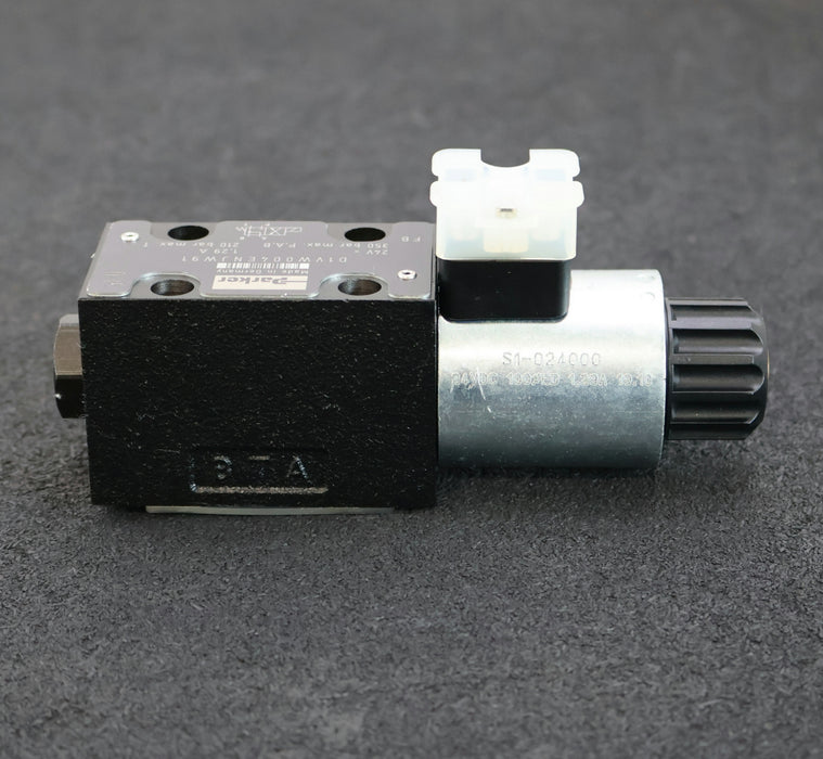 Bild des Artikels PARKER-Wegeventil-D1VW004ENJW91-24V-1,29A-Tmax.-210bar-P.A.B-max.-350bar