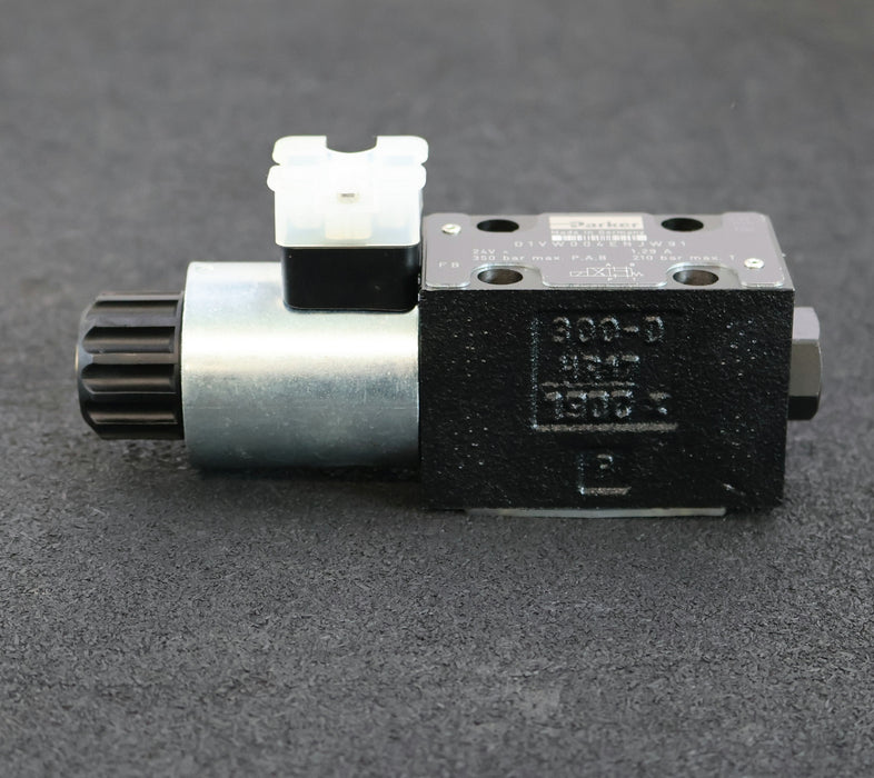 Bild des Artikels PARKER-Wegeventil-D1VW004ENJW91-24V-1,29A-Tmax.-210bar-P.A.B-max.-350bar