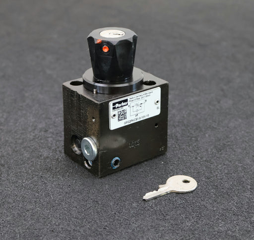 Bild des Artikels PARKER-2-Wege-Durchfluss-Steuerventil-GFG2PKCS1,6-10X-15-Pmax.-350bar