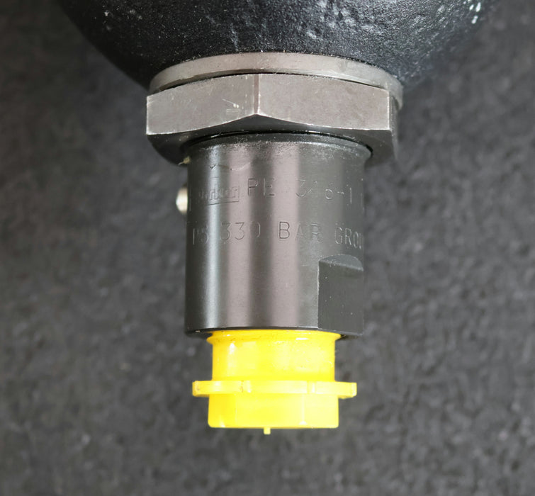 Bild des Artikels PARKER-Blasenspeicher-Model-BAE01B3R1C1-Volumen1l-max.-330bar-unbenutzt