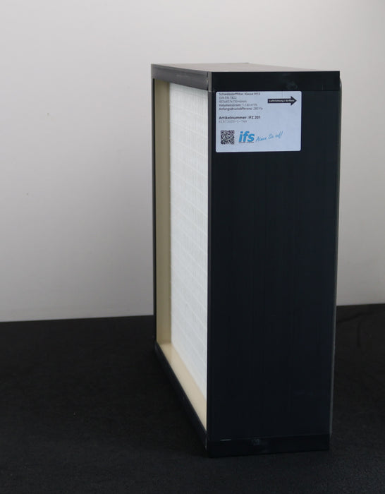 Bild des Artikels IFS-Schwebstofffilter-Mat.Nr.-IFZ-201-Filterklasse-H13--457x457x150-+6mm-Rahmen