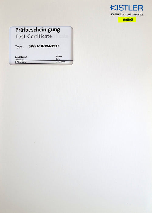 Bild des Artikels KISTLER-COMO-SYS-Überwachungsmodul-Type-5883A182K669999-100…240V-49…61Hz-<60VA