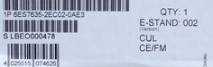 Bild des Artikels SIEMENS-SIMATIC-C7-635-Key-6ES7635-2EC02-0AE3-E-Stand:-002-Input-24VDC-4A
