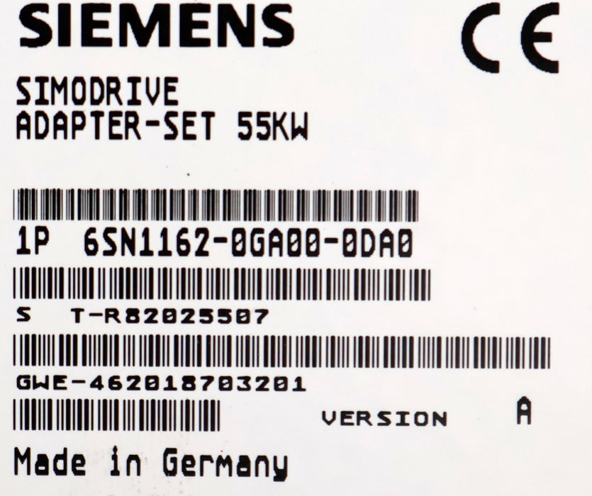 Bild des Artikels SIEMENS-SIMODRIVE-611-Adapterset-55kW-6SN1162-0GA00-0DA0-unbenutzt-in-OVP