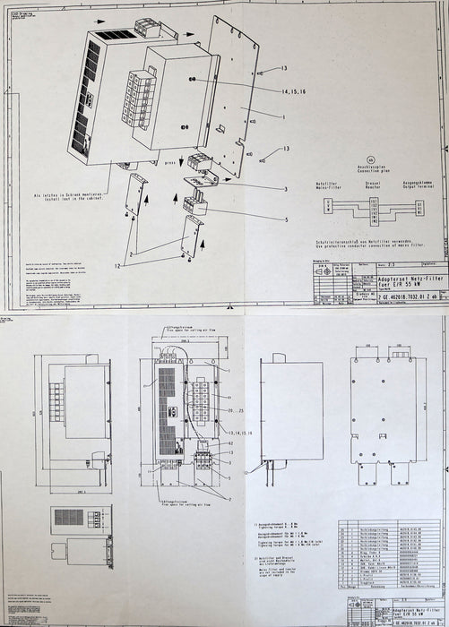 Bild des Artikels SIEMENS-SIMODRIVE-611-Adapterset-55kW-6SN1162-0GA00-0DA0-unbenutzt-in-OVP