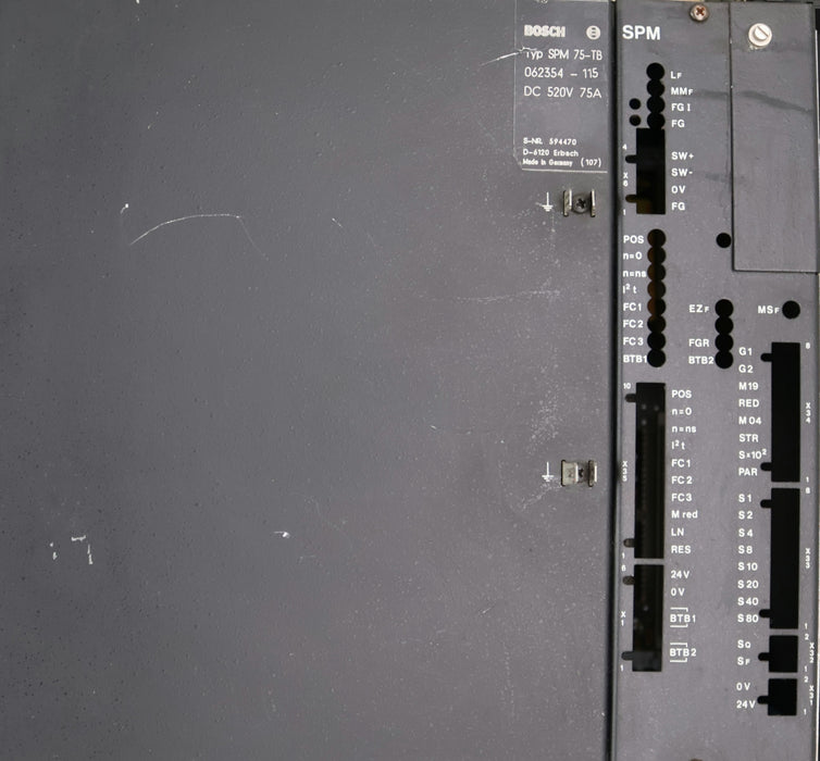 Bild des Artikels BOSCH-Spindelmodul-SPM-!-überholt-/-overhauled-!-SPM-75-TB-062354-115-520VDC-75A