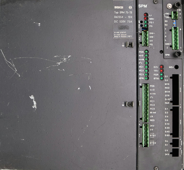 Bild des Artikels BOSCH-Spindelmodul-SPM-!-überholt-/-overhauled-!-SPM-75-TB-062354-104-520VDC-75A