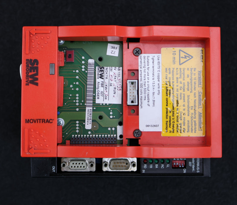 Bild des Artikels SEW-Antriebsumrichter-MOVITRAC-31C007-503-4-21-Input:-3x380…500VAC-1,9A-50…60Hz