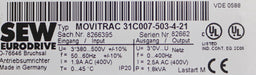 Bild des Artikels SEW-Antriebsumrichter-MOVITRAC-31C007-503-4-21-Input:-3x380…500VAC-1,9A-50…60Hz