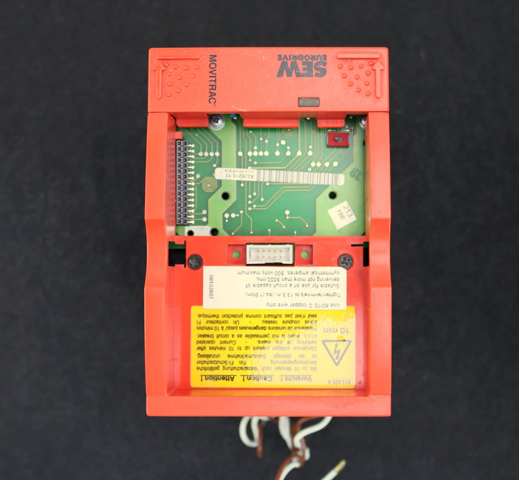 Bild des Artikels SEW-Antriebsumrichter-MOVITRAC-31C007-503-4-00-Input:-3x380…500VAC-ohne-Deckel