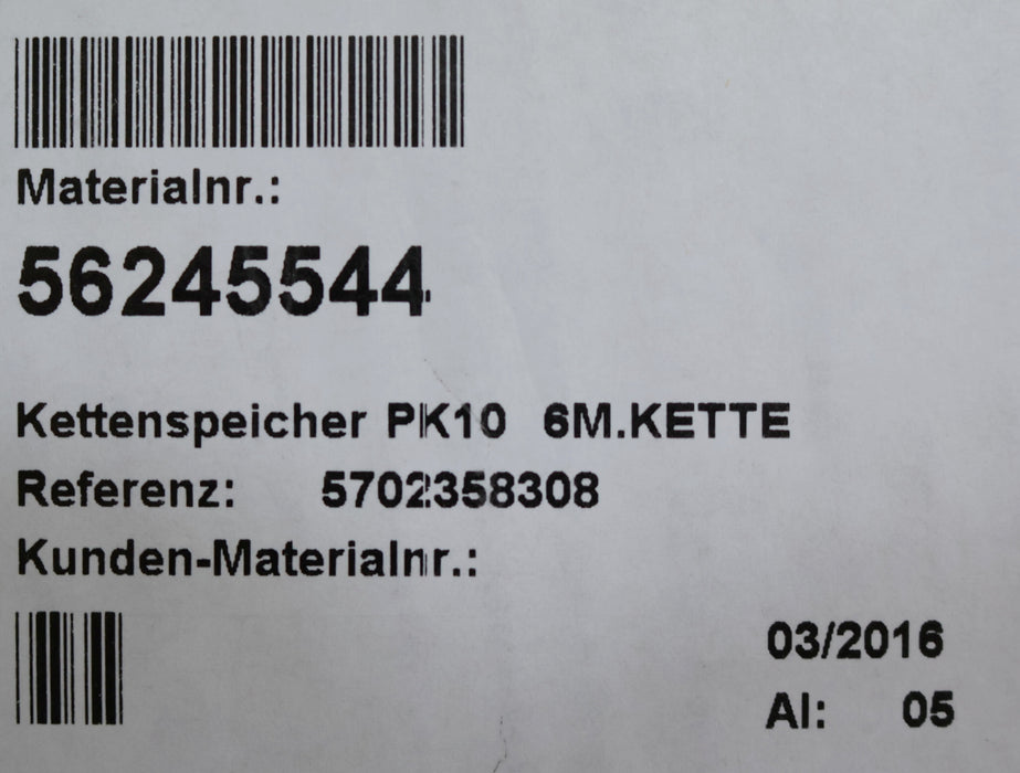 Bild des Artikels DEMAG-Kettenspeicher-aus-Kunststoff-PK10-für-6m-Kette-Nr.:-56245544-/-56245944