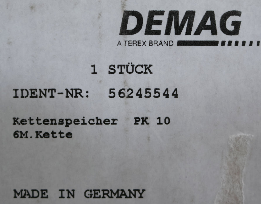 Bild des Artikels DEMAG-Kettenspeicher-aus-Kunststoff-PK10-für-6m-Kette-Nr.:-56245544-/-56245944