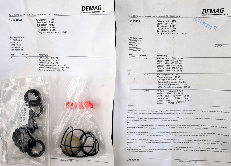 Bild des Artikels DEMAG-Ständerset-KMK-80B-2/8-Id.-Nr.:-13101833-unbenutzt-in-OVP