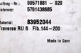 Bild des Artikels DEMAG-Traverse-RU6-Id.Nr.:-83952044-Flanschbreite-144-200mm-unbenutzt-in-OVP