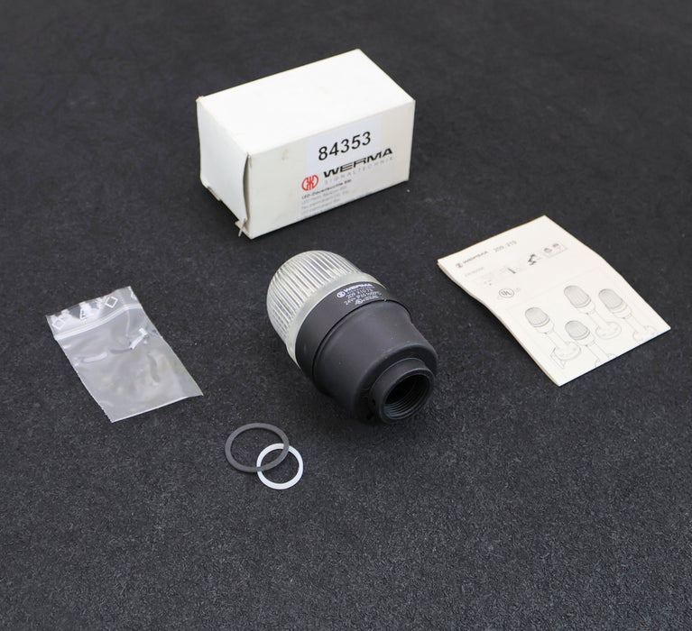 Bild des Artikels WERMA-LED-Dauerleuchte-RM-20941075-24VAC/DC-klare-Farbe-unbenutzt-in-OVP