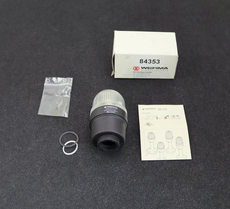 Bild des Artikels WERMA-LED-Dauerleuchte-RM-20941075-24VAC/DC-klare-Farbe-unbenutzt-in-OVP
