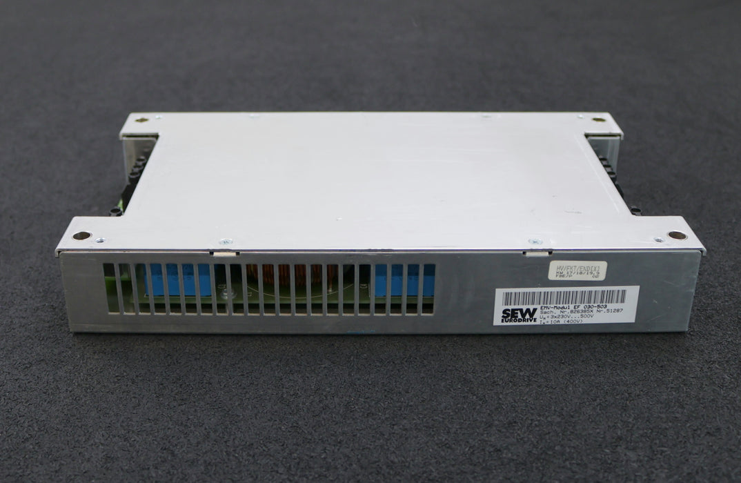 Bild des Artikels SEW-EMV-Modul-EF030-503-Sach.Nr.-826385X-UN:-3x230…500V-10A-gebraucht