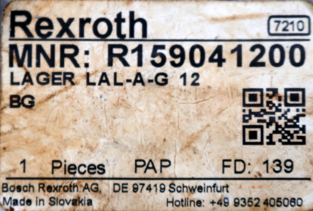 Bild des Artikels REXROTH-Lager-LAL-A-G-12-R159041200-InnenØ-12mm-Flanschmasse-44x55mm