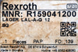 Bild des Artikels REXROTH-Lager-LAL-A-G-12-R159041200-InnenØ-12mm-Flanschmasse-44x55mm