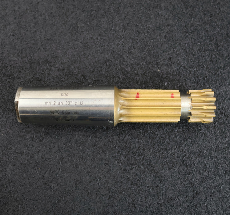 Bild des Artikels LORENZ-Schaftschneidrad-gear-shaper-m=-2mm-30°-EGW-Z=-12-Aufnahme-MK4-Rest-6,5mm