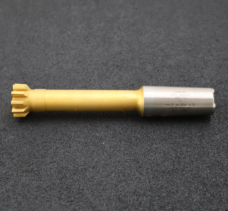 Bild des Artikels LORENZ-Schaftschneidrad-gear-shaper-m=-3mm-30°-EGW-Z=-10-Aufnahme-MK4-unbenutzt