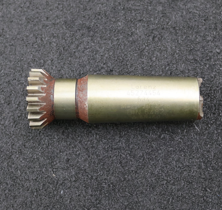 Bild des Artikels LORENZ-Schaftschneidrad-m=-2,1mm-30°-EGW-Z=-18-Aufnahme-MK4