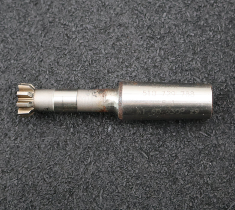 Bild des Artikels LORENZ-Schaftschneidrad-gear-shaper-m=-1,6mm-30°-EGW-Z=-8-Aufnahme-MK2-Rest-6mm