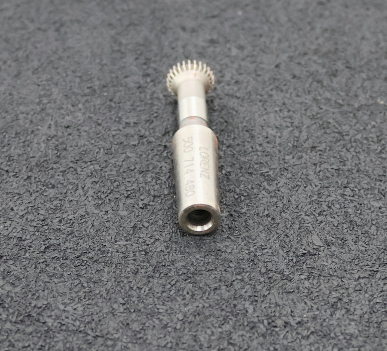 Bild des Artikels LORENZ-Schaftschneidrad-gear-shaper-m=-0,5mm-20°-EGW-Z=-26-Aufnahme-MK1