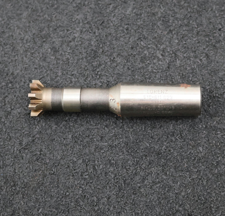 Bild des Artikels LORENZ-Schaftschneidrad-gear-shaper-m=-2mm-30°-EGW-Z=-9-Aufnahme-MK2-Rest-3,5mm