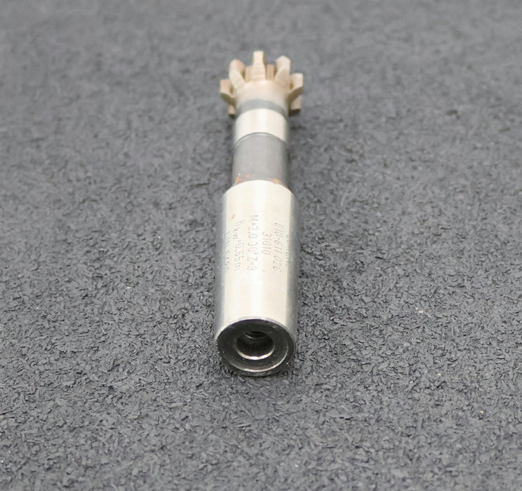 Bild des Artikels LORENZ-Schaftschneidrad-gear-shaper-m=-2mm-30°-EGW-Z=-9-Aufnahme-MK2-Rest-4,5mm
