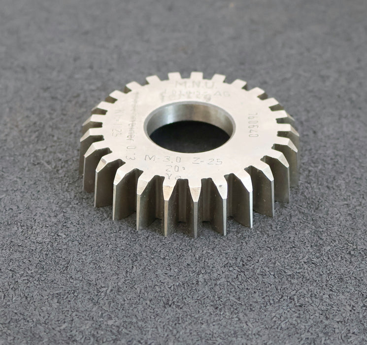Bild des Artikels LORENZ-Scheibenschneidrad-gear-shape-Fertigschneider-m=-3-20°-EGW-Zähnezahl=-25
