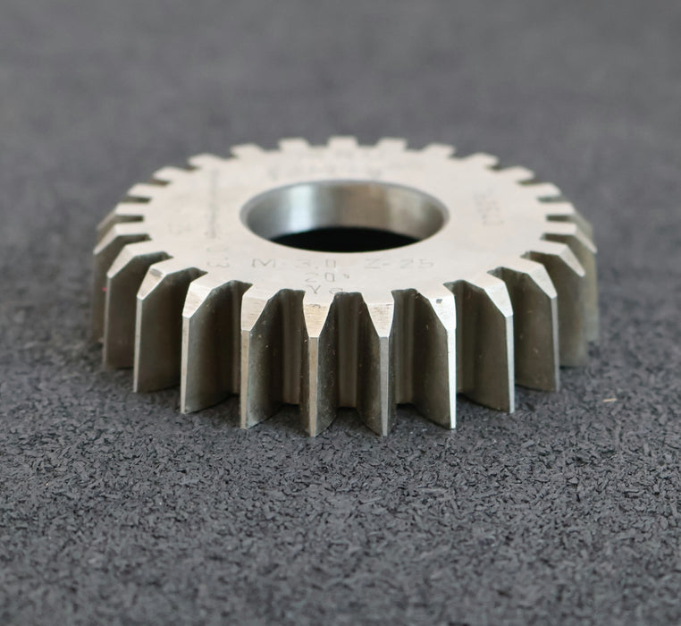 Bild des Artikels LORENZ-Scheibenschneidrad-gear-shape-Fertigschneider-m=-3-20°-EGW-Zähnezahl=-25