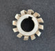 Bild des Artikels PWS-Zahnrad-Wälzfräser-gear-hob-m=-2mm-20°-EGW-Ø63x48xØ27mm-mit-LKN-BPII