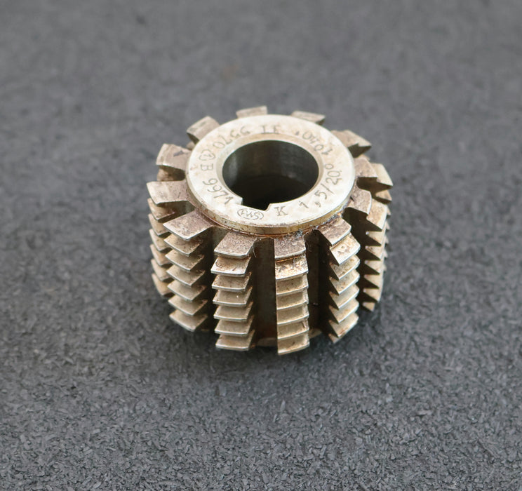 Bild des Artikels PWS-Zahnrad-Wälzfräser-gear-hob-m=-1,5mm-20°-EGW-Ø56x39xØ22mm-mit-LKN-BPII