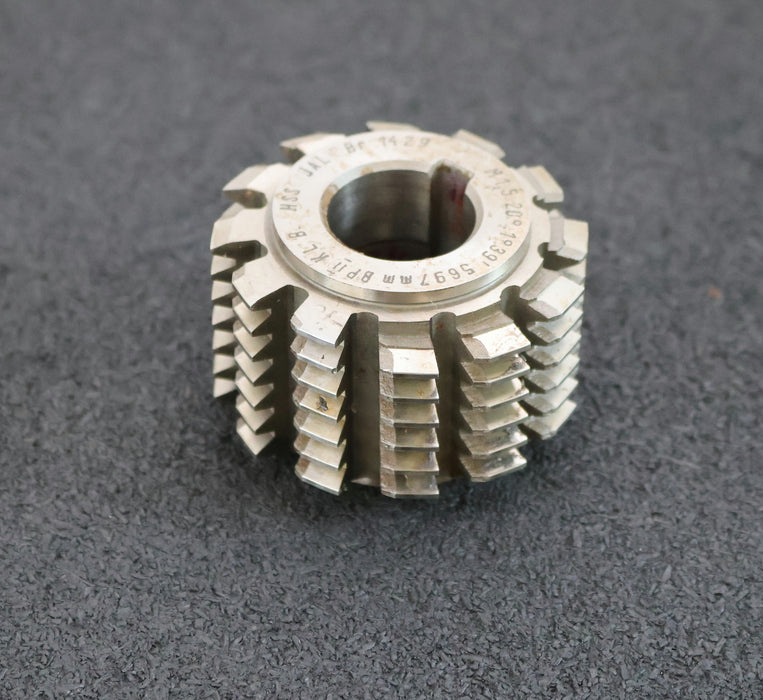 Bild des Artikels JAL-Zahnrad-Wälzfräser-gear-hob-m=-1,5mm-20°-EGW-Ø56x39xØ22mm-mit-LKN-BPII