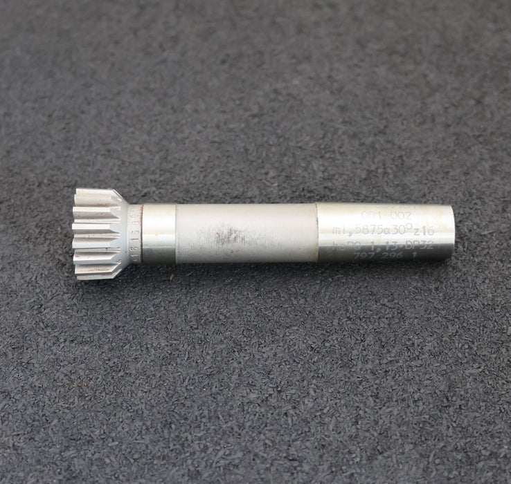 Bild des Artikels LORENZ-Schaftschneidrad-gear-shaper-DP16-30°-EGW-Z=-16-Aufnahme-MK2