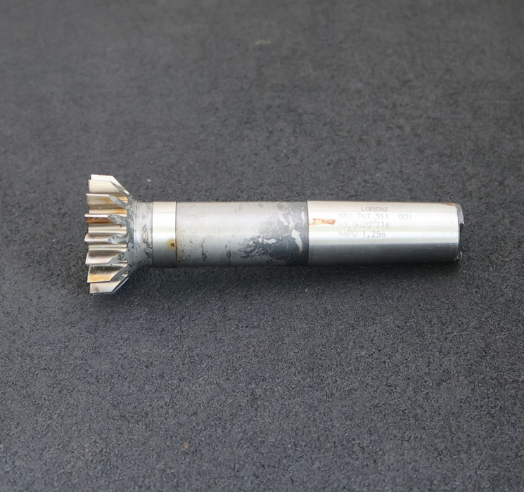 Bild des Artikels LORENZ-Schaftschneidrad-gear-shaper-m=-3mm-20°-EGW-Z=-16-Aufnahme-MK4-Rest-10mm