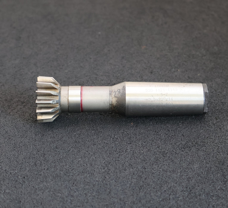 Bild des Artikels LORENZ-Schaftschneidrad-gear-shaper-m=-2,5mm-20°-EGW-Z=-14-Aufnahme-MK4