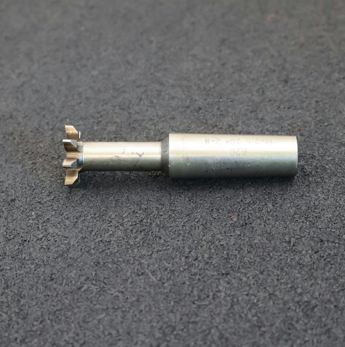 Bild des Artikels LORENZ-Schaftschneidrad-gear-shaper-m=-2,5mm-20°-EGW-Z=-8-Aufnahme-MK2-Rest-3mm