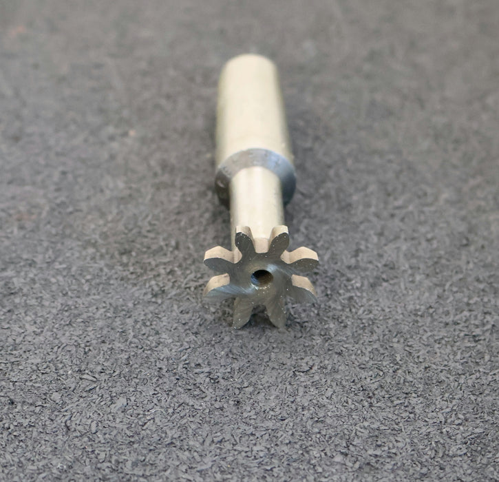 Bild des Artikels LORENZ-Schaftschneidrad-gear-shaper-m=-2,5mm-20°-EGW-Z=-8-Aufnahme-MK2-Rest-3mm