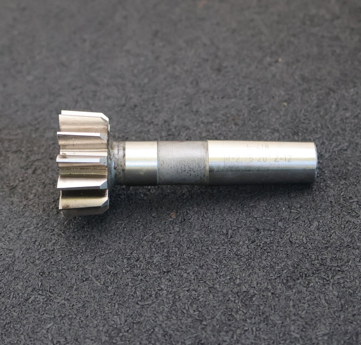 Bild des Artikels LORENZ-Schaftschneidrad-gear-shaper-m=-2,75mm-20°-EGW-Z=-12-Aufnahme-MK2