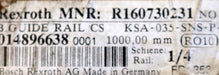 Bild des Artikels REXROTH-Führungsschiene-Kugelschienenführung-KSA-035-SNS-P-B-MNR:-R160730231