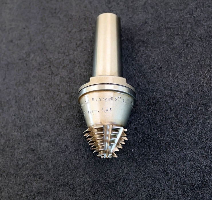 Bild des Artikels KLINGELNBERG-Palloid-Wälzfräser-m=-1,5-20°-EGW-Zahnform-I-1-gg.-Re.-8-Spannuten