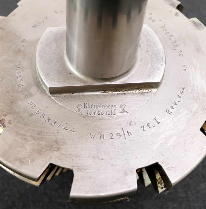 Bild des Artikels KLINGELNBERG-Palloid-Wälzfräser-m=-7-17°30'-EGW-Zahnform-I-1-gg.-Links