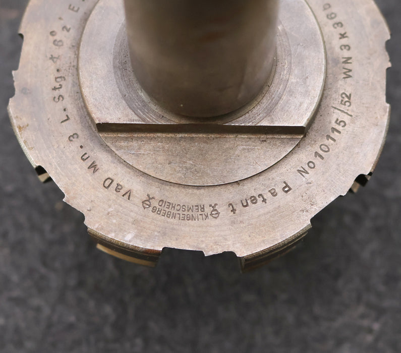 Bild des Artikels KLINGELNBERG-Palloid-Wälzfräser-m=-3-20°-EGW-Zahnform-I-1-gg.-Links-Rest-50%