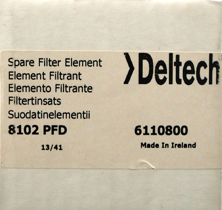 Bild des Artikels DELTECH-Filterelement-8102-PFD-6110800-Ø-83,5mm-Länge-400mm-unbenutzt-in-OVP
