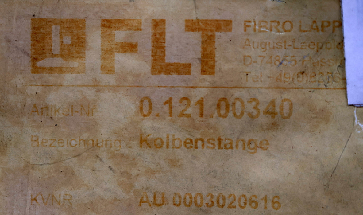 Bild des Artikels FLT-FIBRO-LÄPPLE-Kolbenstange-A.Nr.-0.121.00340-unbenutzt-in-OVP